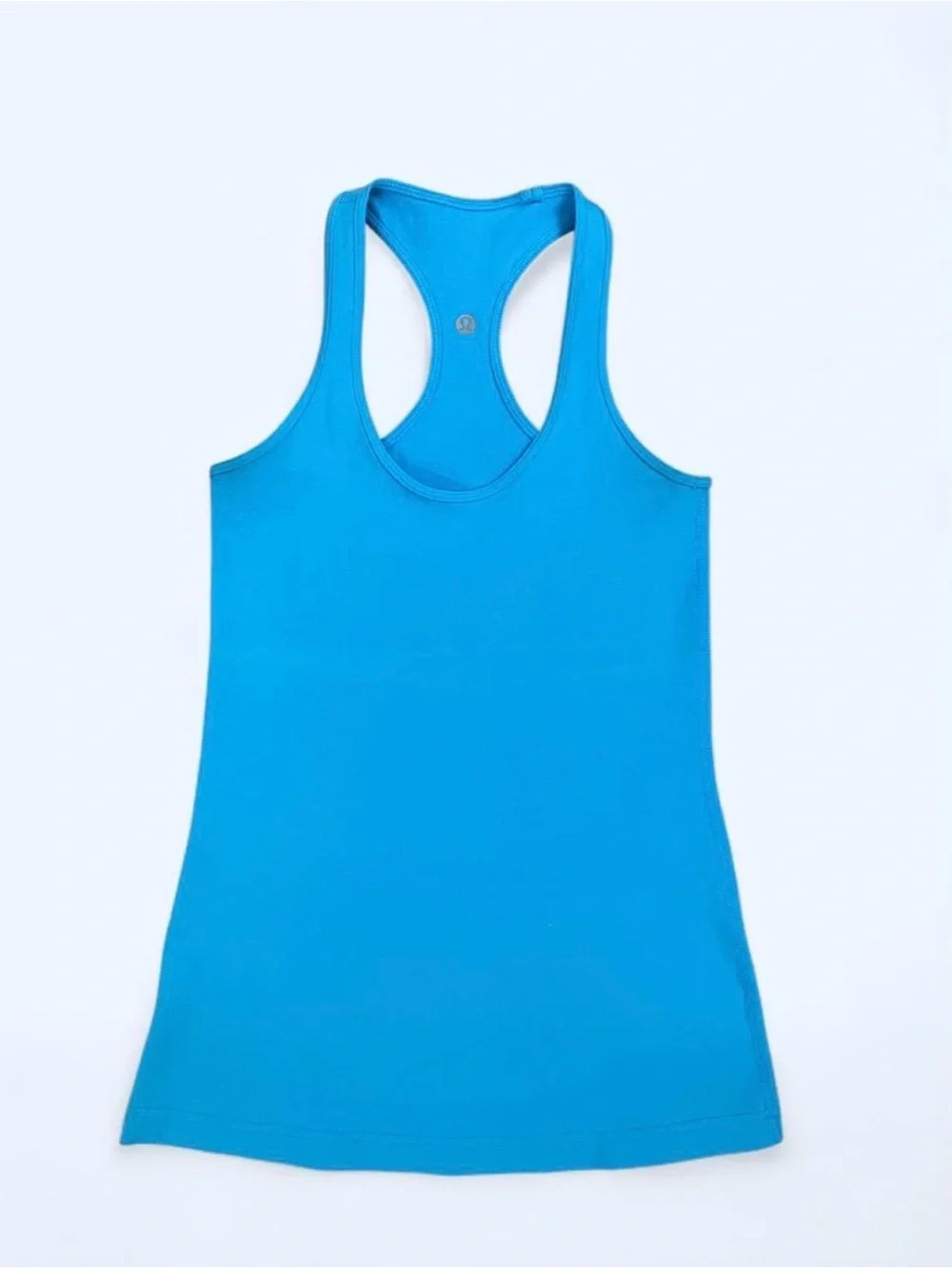 Lululemon Cool Racerback Tank Top kayak blue activewear yoga Pilates gym 2